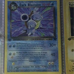 First edition dark blastoice team rocket